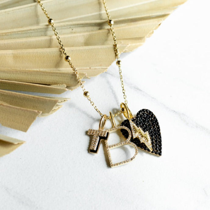 Lovestruck Bolt Charm-Charms & Pendants- Corner Stone Spa and Salon Boutique in Stoughton, Wisconsin