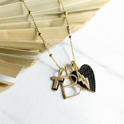 Lovestruck Bolt Charm-Charms & Pendants- Corner Stone Spa and Salon Boutique in Stoughton, Wisconsin