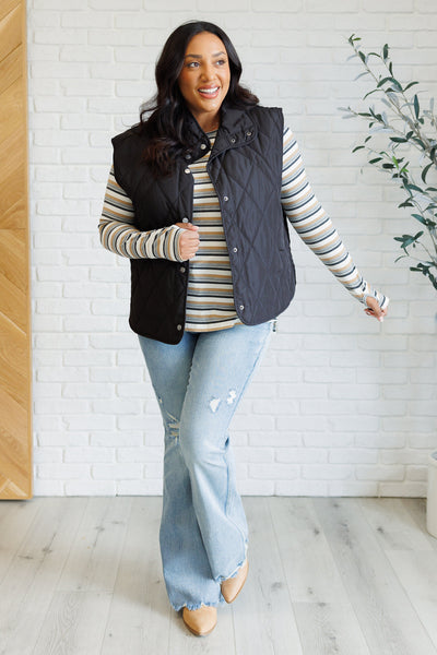 East Coast Breeze Striped Top|Corner Stone Spa Boutique-Tops- Corner Stone Spa and Salon Boutique in Stoughton, Wisconsin