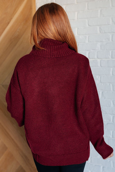 Envelop Me Turtleneck Sweater-Tops- Corner Stone Spa and Salon Boutique in Stoughton, Wisconsin