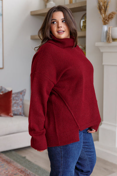 Envelop Me Turtleneck Sweater-Tops- Corner Stone Spa and Salon Boutique in Stoughton, Wisconsin
