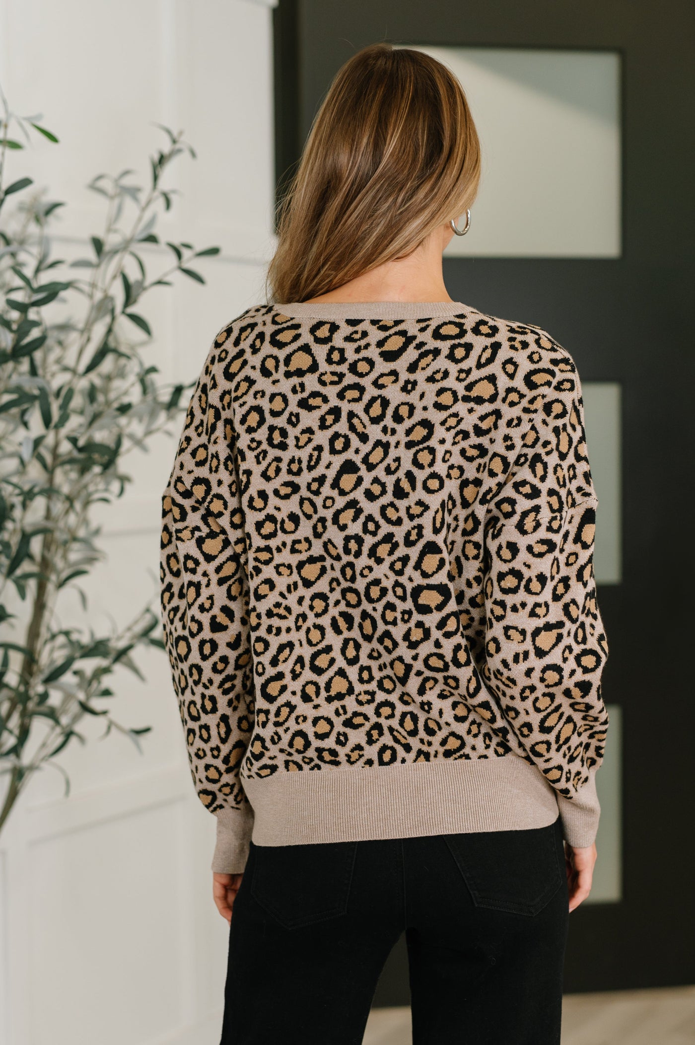 Lil' Sass Never Hurt Leopard Print Pullover-Womens- Corner Stone Spa and Salon Boutique in Stoughton, Wisconsin