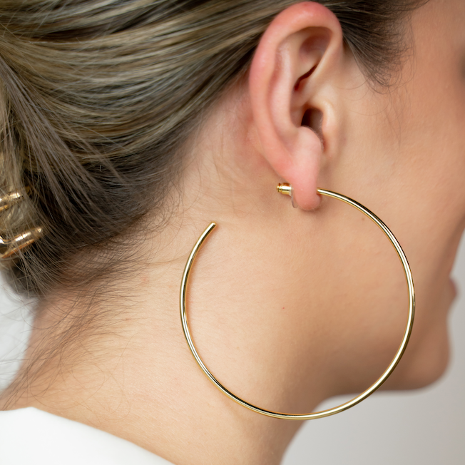 3" Super Hoops-Earrings- Corner Stone Spa and Salon Boutique in Stoughton, Wisconsin