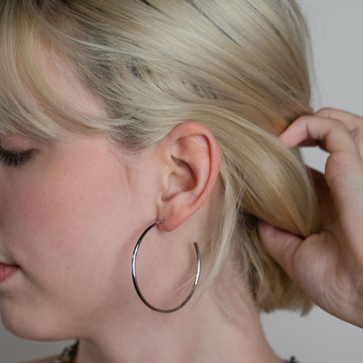 1" Super Hoops|Corner Stone Spa Boutique-Earrings- Corner Stone Spa and Salon Boutique in Stoughton, Wisconsin