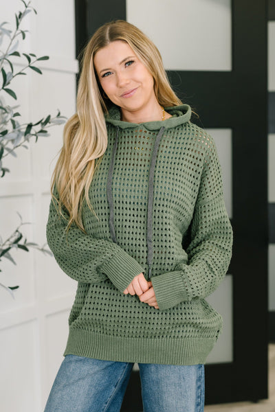 What a Catch Open Weave Pullover-Womens- Corner Stone Spa and Salon Boutique in Stoughton, Wisconsin