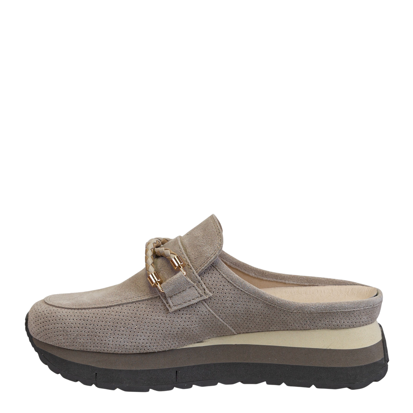 NAKED FEET - POLO in TAUPE Platform Sneakers-WOMEN FOOTWEAR- Corner Stone Spa and Salon Boutique in Stoughton, Wisconsin