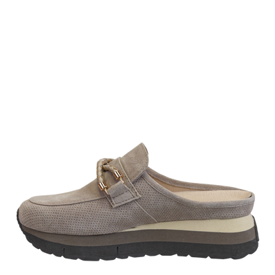 NAKED FEET - POLO in TAUPE Platform Sneakers-WOMEN FOOTWEAR- Corner Stone Spa and Salon Boutique in Stoughton, Wisconsin