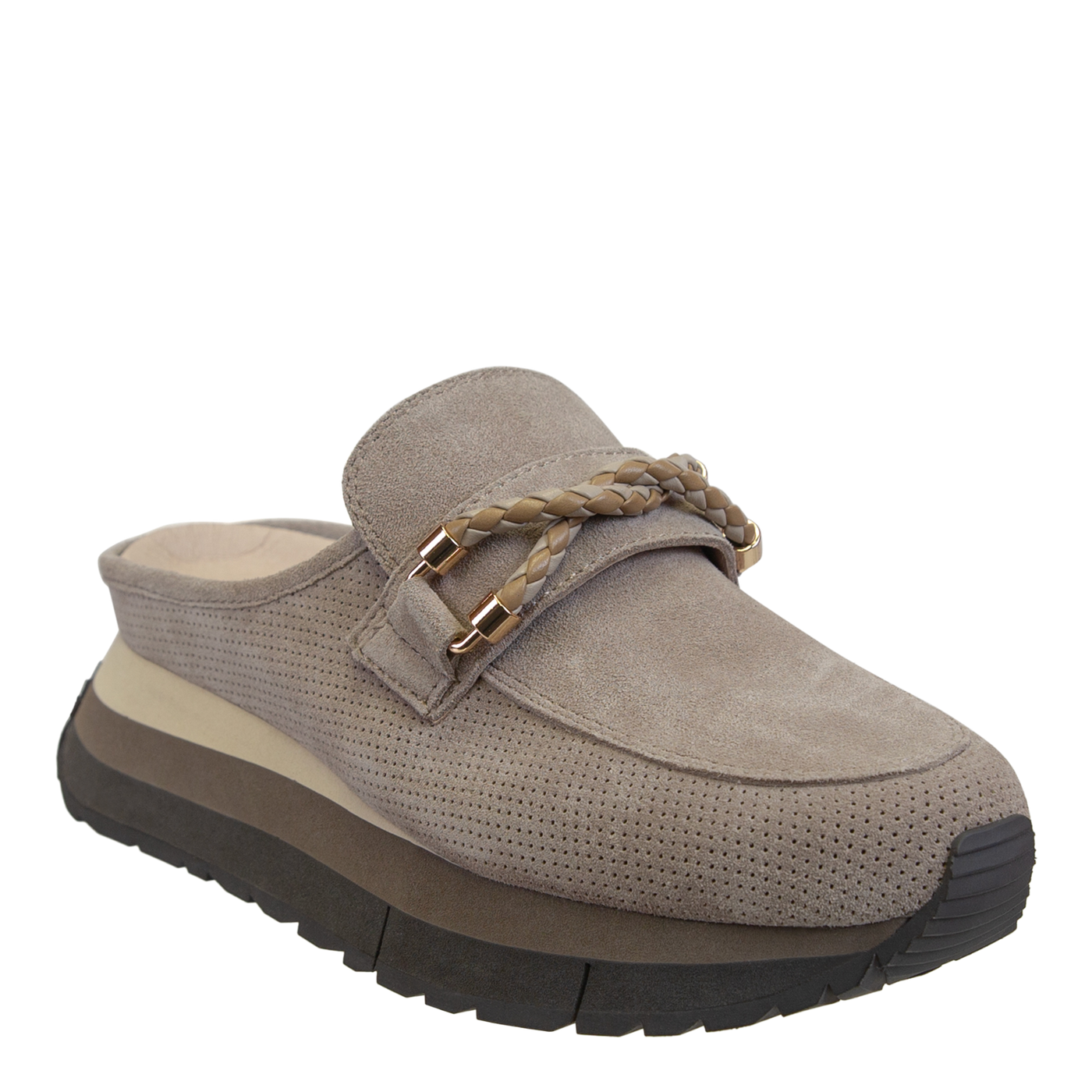 NAKED FEET - POLO in TAUPE Platform Sneakers-WOMEN FOOTWEAR- Corner Stone Spa and Salon Boutique in Stoughton, Wisconsin