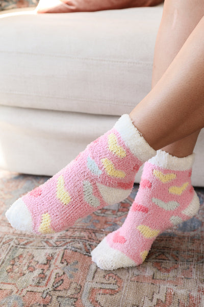 Be Mine Softest Cloud Socks set of 3|Corner Stone Spa Boutique-Womens- Corner Stone Spa and Salon Boutique in Stoughton, Wisconsin